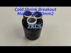 Silicone Rubber Cold Shrink Cable Breakout Good Insulation High Elastomer