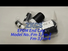 Ozone and UV Resistance Cold Shrink EPDM End Cap For cables and pipes end protection
