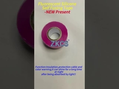 Red Heat Resistant Silicone Rubber Electrical Tape For Cable Insulation Protection