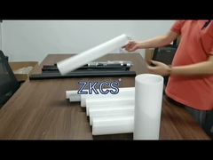 Plastic supporting core for cold shrink solution