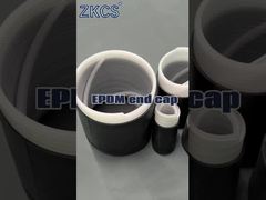 Waterproof Black Cold Shrink EPDM End Cap For For all kinds of cable end seal