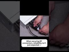 How to Achieve a Durable Seal on RF Connectors – No Heat Needed