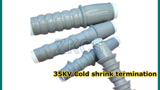 35kV Cold Shrink Power Cable Termination For Medium And Low Voltage Power Stations