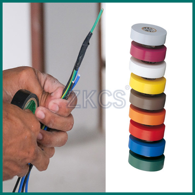 Flame Retardant And Insulation PVC Electrical Tapes For Cable Protection