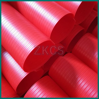 Telecom Industry Plastic Corrugated Tube 120mm ROHS Standard Ribbed Plastic Tubing