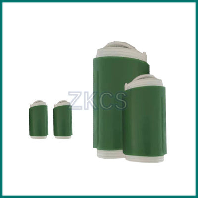 Green Cable Label IP67 Silicone Cold Shrink Tube 2.0mm Thickness