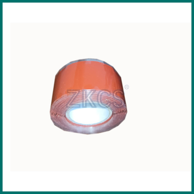 Red Heat Resistant Silicone Rubber Electrical Tape For Cable Insulation Protection