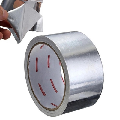 Waterproof Seal Sliver Aluminum Foil Duct Adhesive Tape Seaming Leakproof 0.1mm