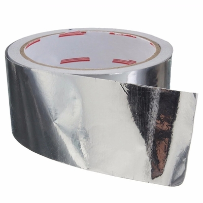 Waterproof Seal Sliver Aluminum Foil Duct Adhesive Tape Seaming Leakproof 0.1mm