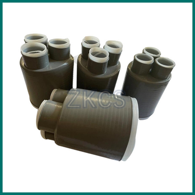 Light Grey Cold Shrink Cable Breakout Boots Silicone Rubber Material