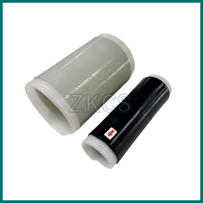 Black / Grey Waterproof Silicone Coaxial Cold Shrink Telecom Connector