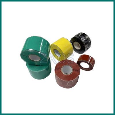 Red superior aging resistance Self-Fusing Silicone tape for insulation protection of power cables