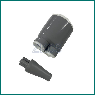 Dark gray silicone rubber 3 Way Cold Shrink Cable Breakout Boot for individual cable phases protection