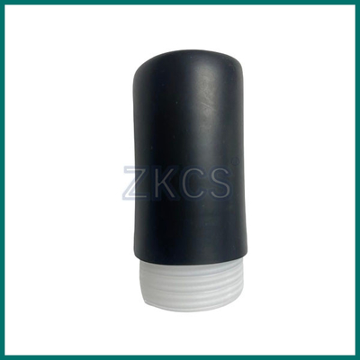 Black Cold Shrink EPDM End Cap For For armoured wire and woven armored cable sealing
