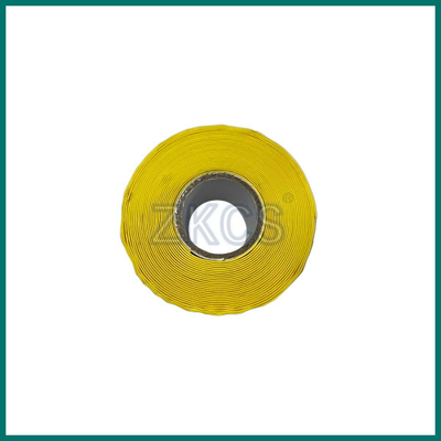 Yellow arc resistance Silicone Self-Fusing Tape for 15KV cable heads insulation and protection
