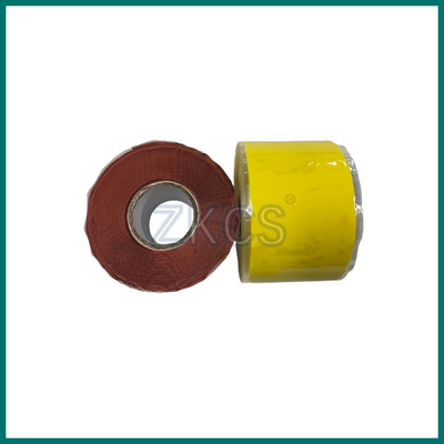 Yellow arc resistance Silicone Self-Fusing Tape for 15KV cable heads insulation and protection