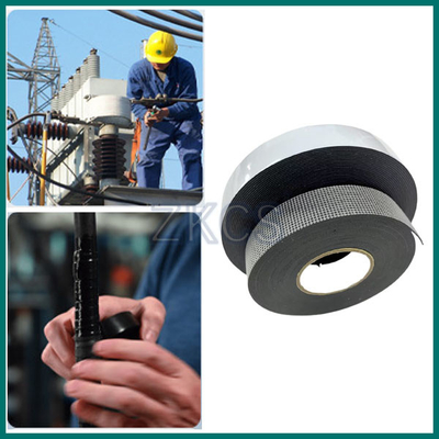 Self-fusing EPR splicing tape used to electrical insulation for splicing cable to 69KV