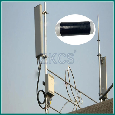 Waterproof sealing silicone cold shrink tube for antennas and feeder connection system