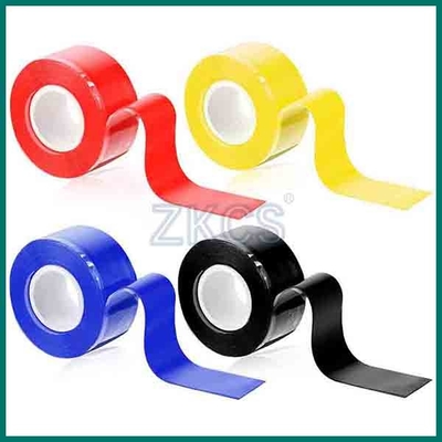 Silicone Self-Fusing Tape High Pressure Plumbing Repair with Double Sided Leak-Proof Waterproof High Voltage Application