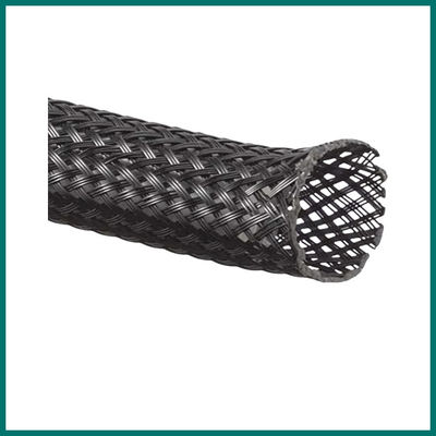25mm PET Monofilaments Braided Flexible Sleeving For Airplane Industry