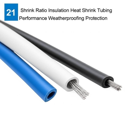 2 1 Shrink Ratio Insulation Heat Shrink Tubing Performance Weatherproofing Protection