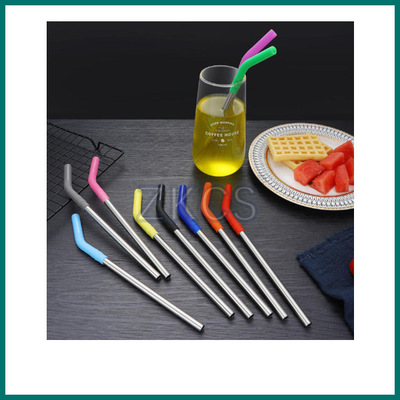 Reusable Silicone Straw Topper for Dust Protection and Drink Hygiene