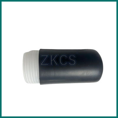 Black Cold Shrink EPDM End Cap For For armoured wire and woven armored cable sealing